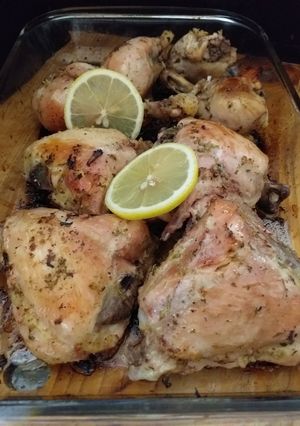 Una foto de Pollo al limón 🍋🍋🍋