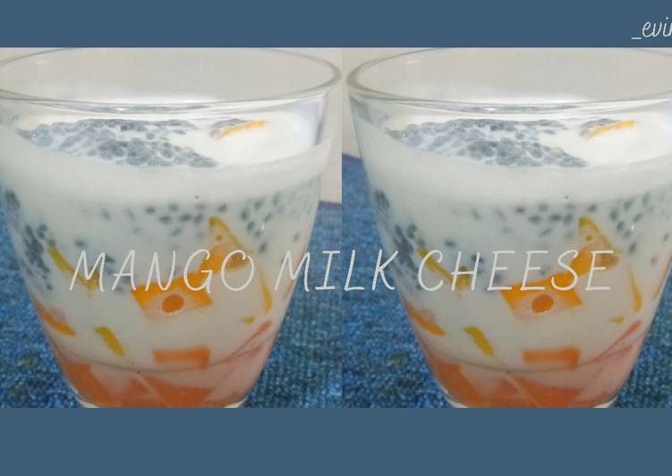 Mango milk cheese minuman hits di instagram