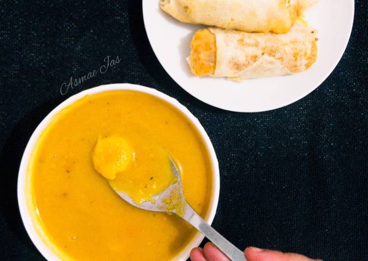شوربة الخضر والغمبري