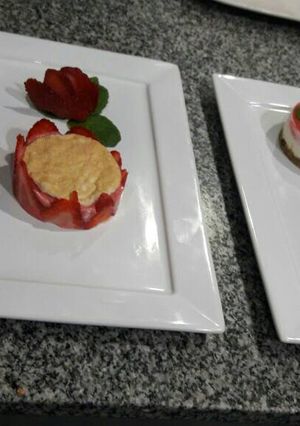 Una foto de Cheesecake cítrico