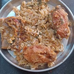 Andhra Fish Biryani A picture of Andhra Fish Biryani.