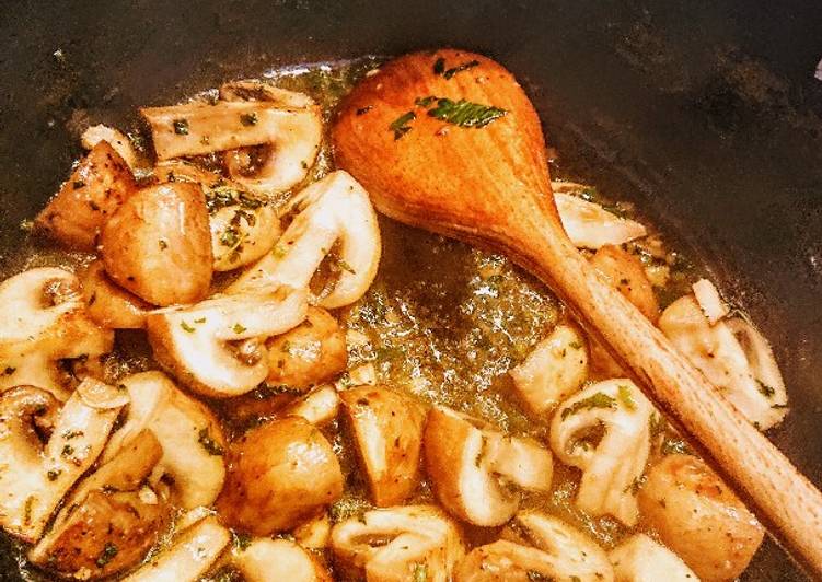 Recipe of Ultimate Garlicky Mushrooms