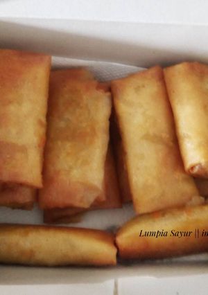 Foto resep Lumpia Sayur ~ simple