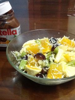 Foto resep Salad buah tanpa mayones