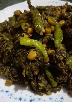 तंदुलका भाजी(साग) (Tandulka bhaji /saag recipe in Hindi) रेसिपी मुख्य फोटो