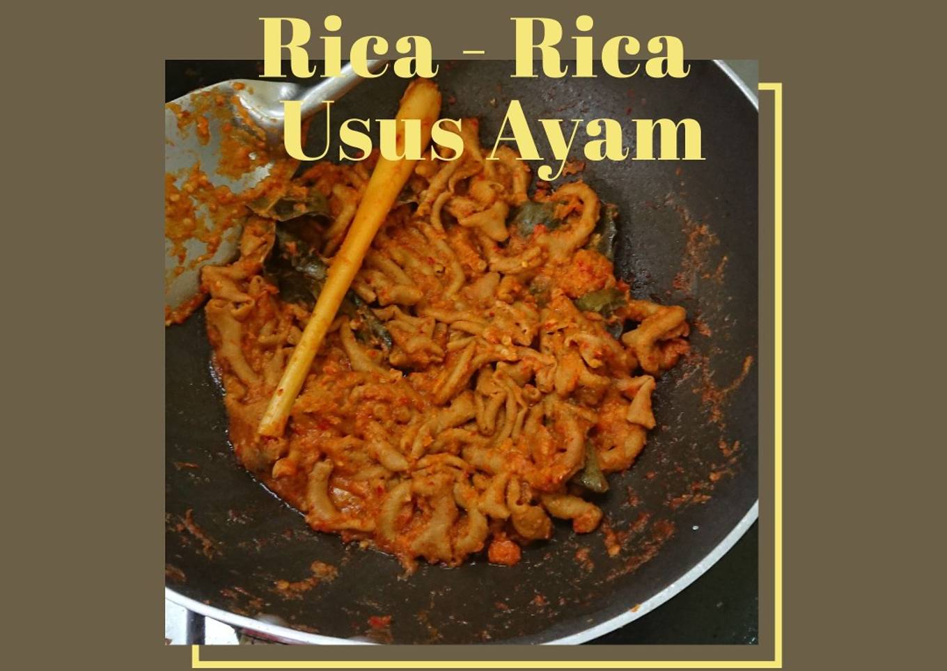 Rica rica usus ayam