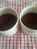 Crema de plátano al cacao