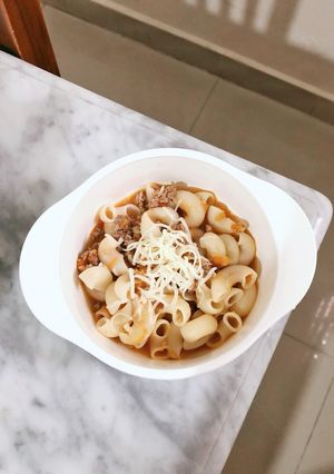 Foto resep [MPASI] Mac Bolognaise Moza