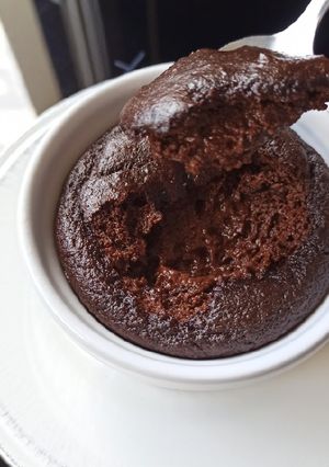 A picture of Healthy and Delicious Chocolate Fondant.