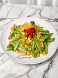 Tumis Labu Siam Jagung Manis