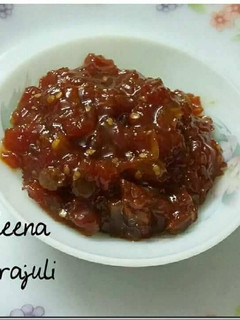 टमाटर की खट्टी मीठी चटनी (Tomato ki khatti mithi chutney recipe in hindi) रेसिपी मुख्य फोटो