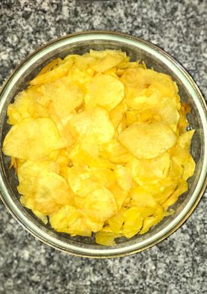 عکسی از دستور چیپس ترد و خوشمزه