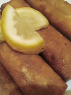 صورة لوصفة بوراك بالبطاطا و اللحم المفروم 😋👍