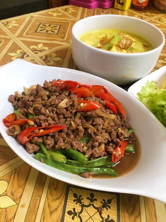 Langkah Mudah untuk Membikin Resep  Tumis buncis daging yang Sempurna, Lezat