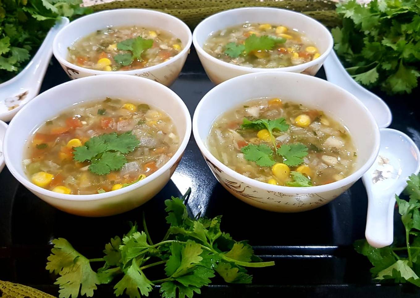Veg Lemon Coriander Soup