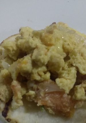 Una foto de Huevos perico
