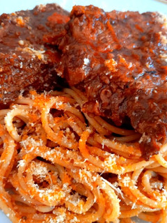 Una foto de Carne Mechada