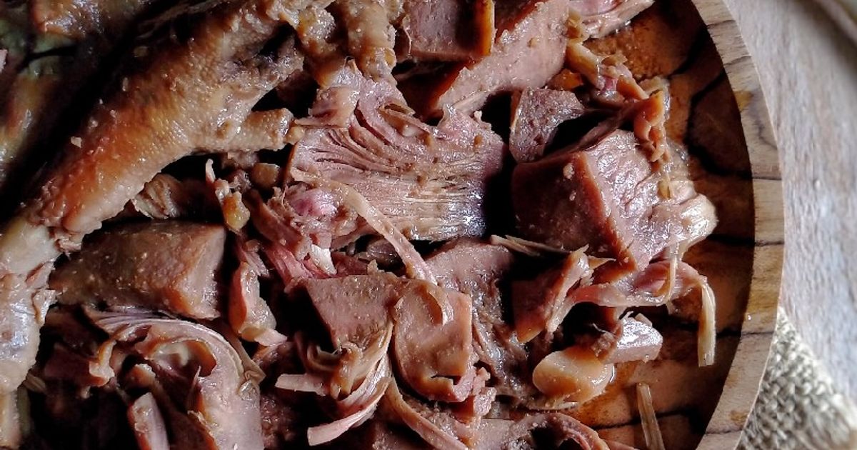 Gudeg Nangka Ceker Ayam. Simpel Tanpa Daun Jati