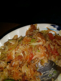 A picture of Fried cabbage.