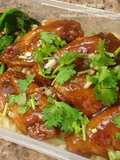 บะหมี่ไก่อบซอสฮอยซิน