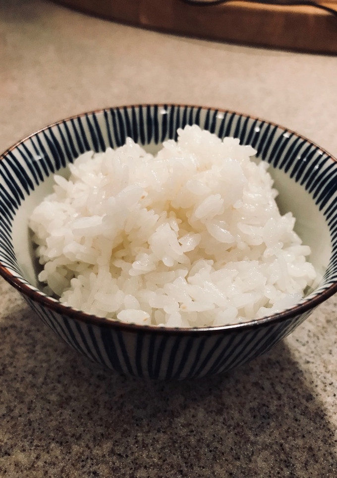 A picture of How to cook Japanese rice with a pot (or sauce pan) #easy.