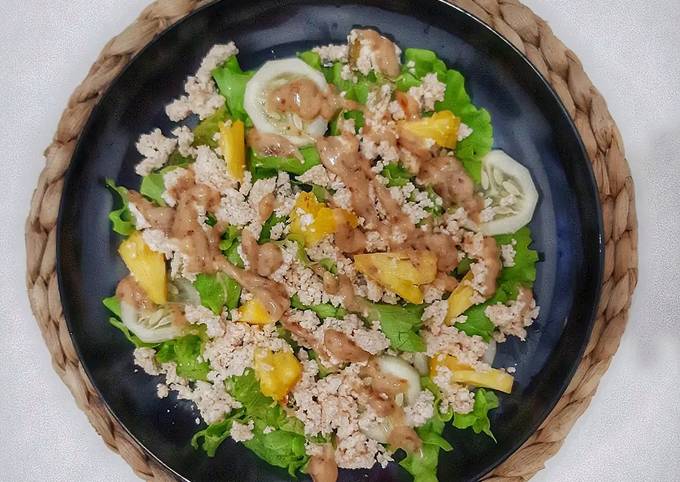 Ternyata ini lho! Cara gampang membuat Salad Tahu Kukus dijamin sesuai selera