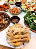 Boiled Chicken Feet with Special Dipping Sauce