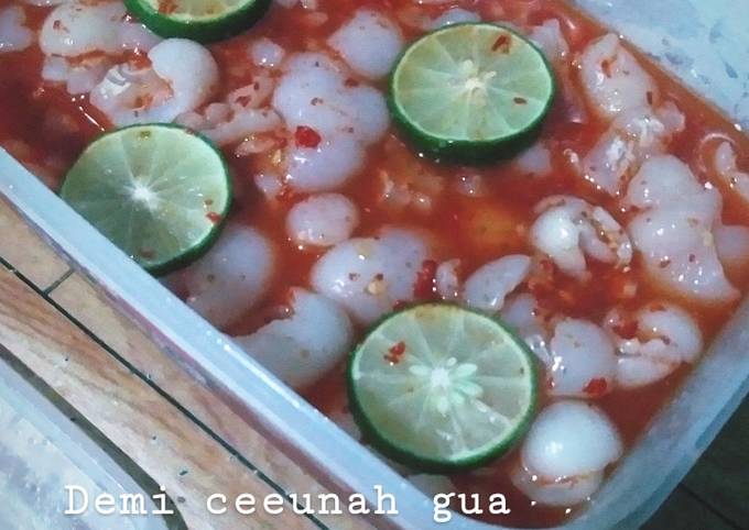 Cara Masakan Resep Asinan Rambutan