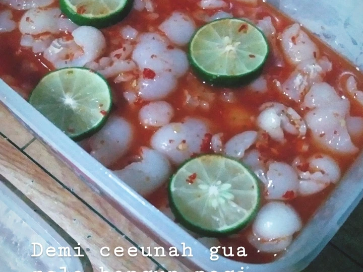 Easy Steps Prepare Recipes Asinan Rambutan the So Delicious Can Pamper Your Tongue.