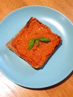 Una foto de Sobrasada vegana