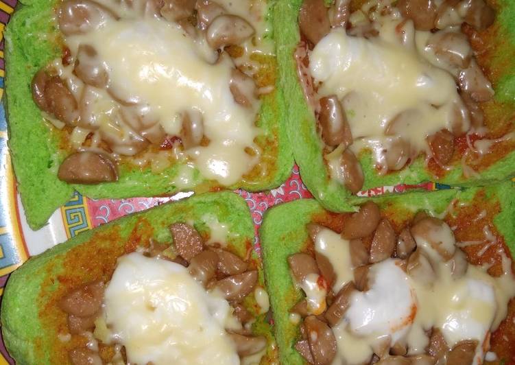 Bagaimana Menyiapkan Pizza roti tawar🍕 Anti Gagal