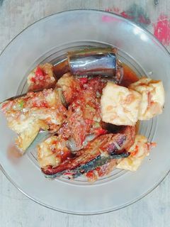 Foto resep Terong, Tahu, Tongkol Sambalado