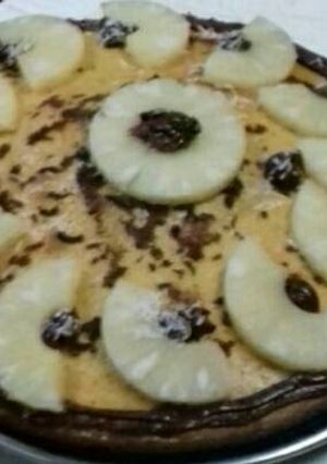 صورة لوصفة كيكة بزينة بالاناناس