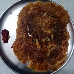 A picture of Vegetable chilla.