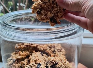 Una foto de Galletas de avena con higos