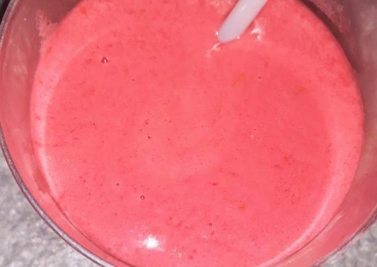 How to Make Appetizing ♨️ Smoothie datte/framboise ♨️