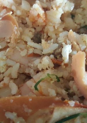 รูปของ ข้าวผัดไส้กรอก