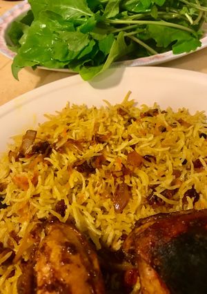 صورة لوصفة رز بخاري لذيذ