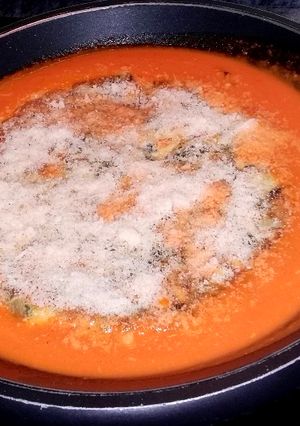 Foto principal de Tortilla de acelgas con tomate y parmesano
