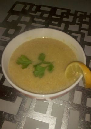 صورة لوصفة حريرة بالخضر