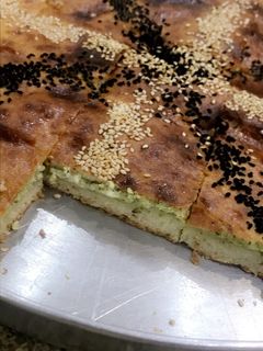 صورة لوصفة فطيرة الجبنة بالبقدونس