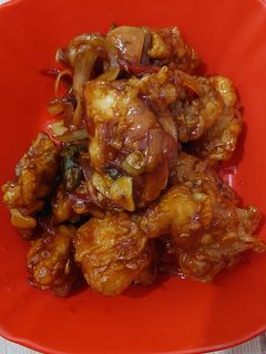 Foto resep Ayam Tepung Saus Mentega
