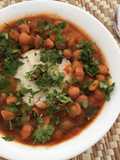 Guiso de Garbanzos con papa