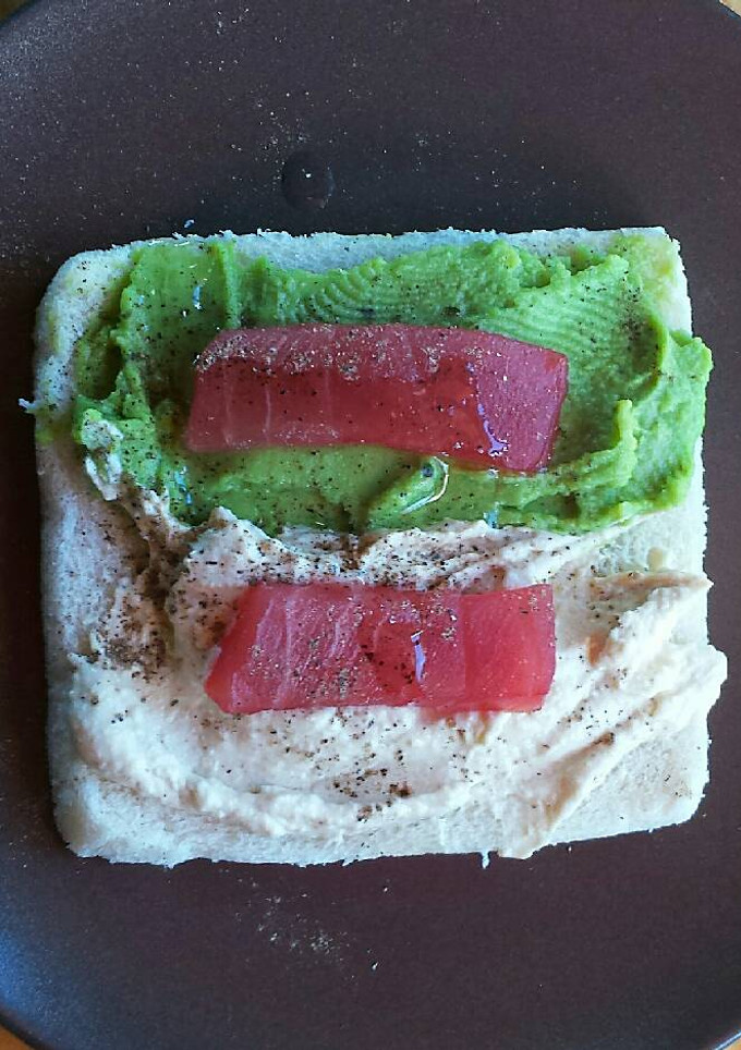 Una foto de Tosta combinada