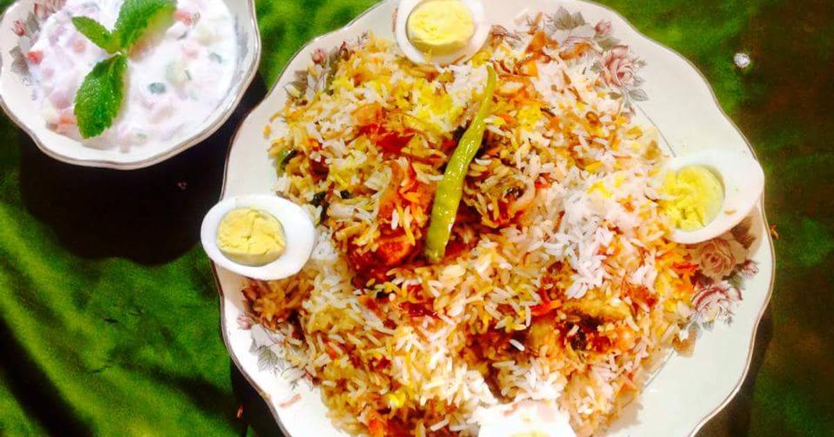 Hyderabadi Kacchi Murgh Dum Biryani Recipe By Asifa Kouser Cookpad