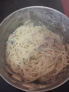 Una foto de Pasta carbonara😋