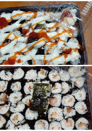 Foto resep Ebi sushi roll (4 bahan)