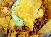 A picture of tortilla nachos