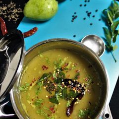 A picture of Raw Mango Rasam.