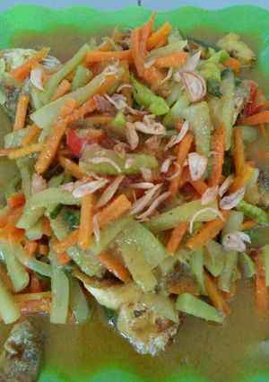 Foto resep Ikan kakap bumbu acar kuning